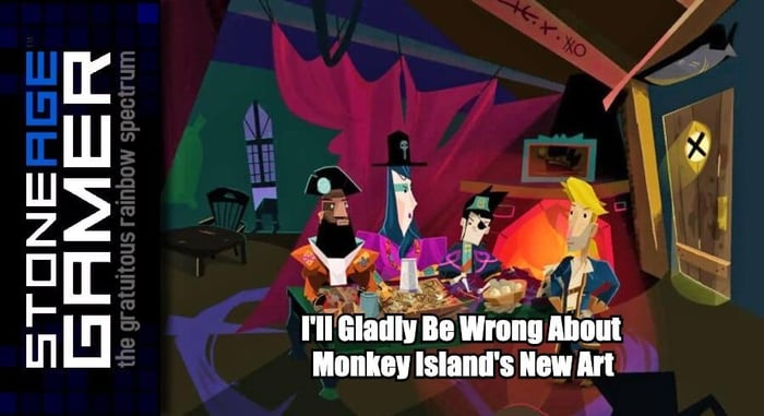 I'll Gladly Be Wrong About Monkey Island's New Art