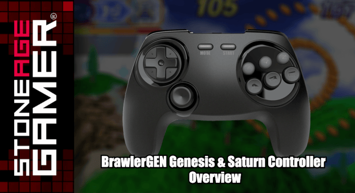 BrawlerGEN Genesis & Saturn Controller Overview
