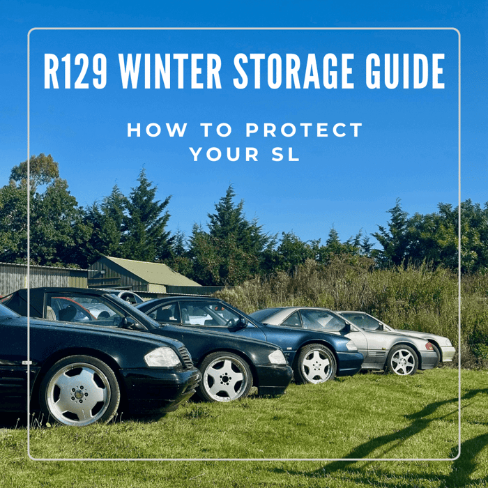 R129 Winter Storage Guide: How to Protect Your SL