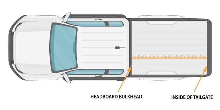 how to measure your truck bed