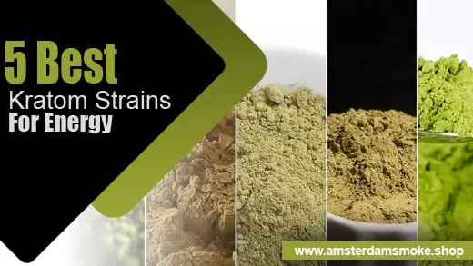 5 Main Kratom Strains For Energy