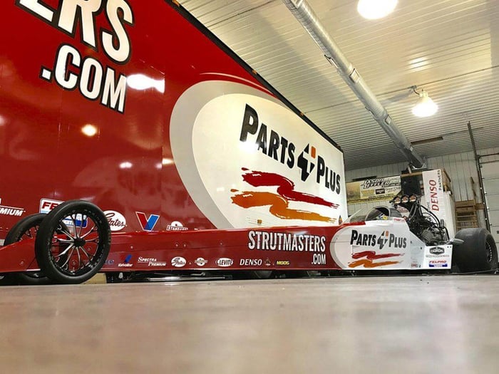 Check Out Clay Millican’s Awesome New Parts Plus/Strutmasters Dragster