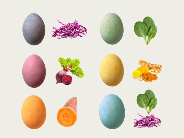dye easter eggs