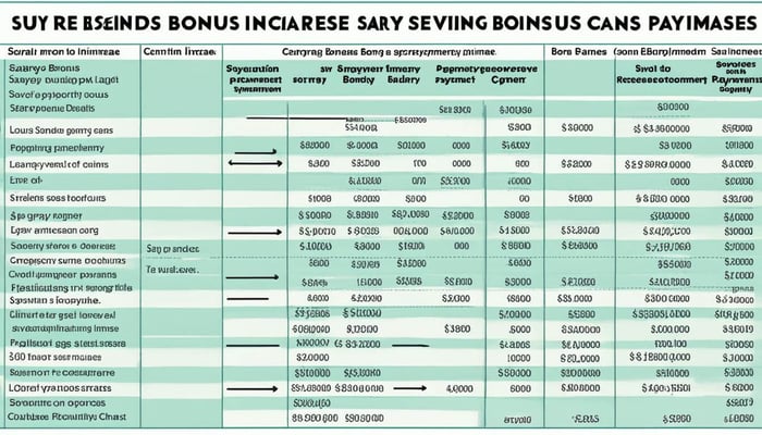 Avantages de prime ou augmentation de salaire