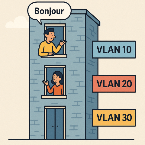 batiment VLAN