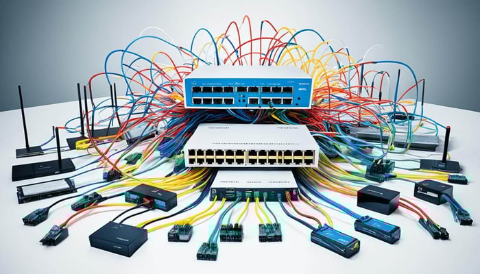 Equipements d'infrastructure réseau