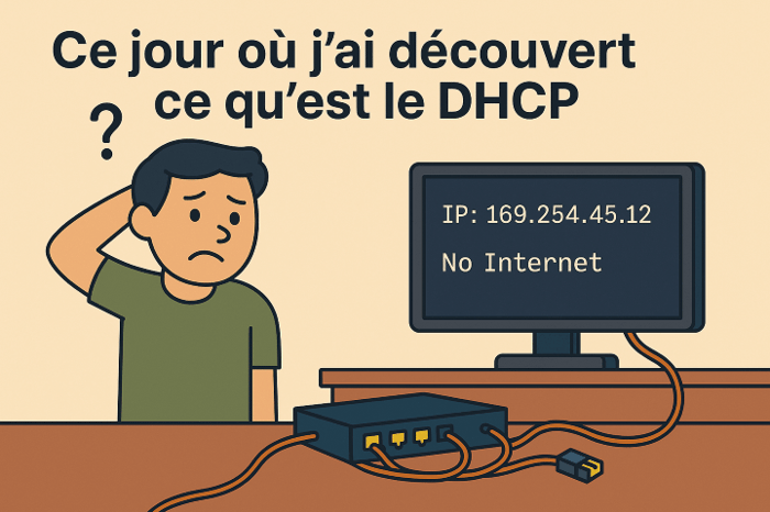 🧠Ce jour où j’ai (vraiment) compris ce qu’est le DHCP
