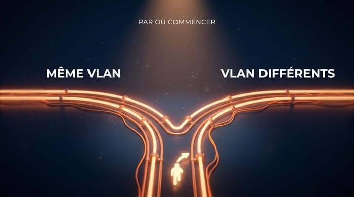 diagnostic VLAN : distinguer deux machines du même VLAN ou de VLAN différents