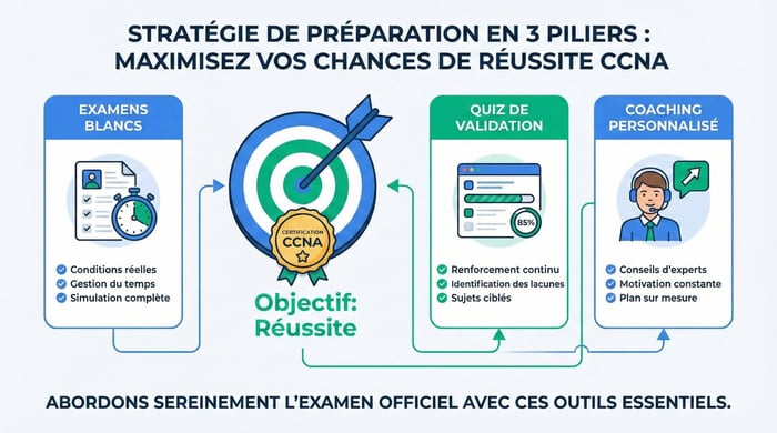 Se préparer efficacement à l'examen CCNA 200-301