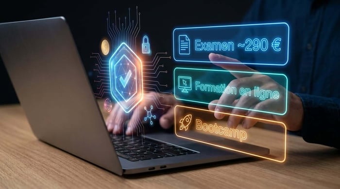 prix de la certification CCNA détaillé selon trois stratégies, autonomie, formation en ligne et bootcamp
