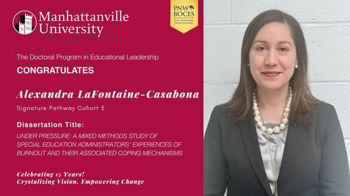 Title: Congratulations to Alexandra LaFontaine-Casabona who on Tuesday, December 9, 2026, successfully defended her dissertation. Dissertation details and headshot
