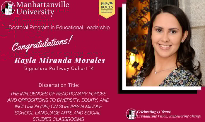 Successful Final Dissertation Defense - Congratulations to Kayla Miranda Morales!