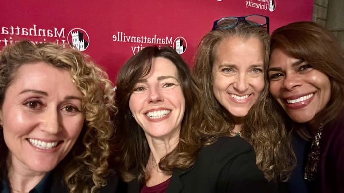 Katie Pace Miles, Tracy McCarthy, Ruth Genn, and Sagrario Rudencindo-O'Neill at the “The Changing Literacy Landscape in New York State: What Parents and Educators Need to Know