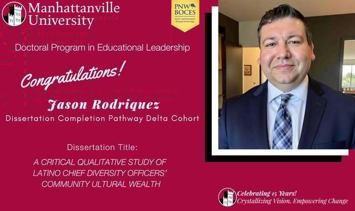 Successful Final Dissertation Defense - Congratulations to Jason Rodriquez!