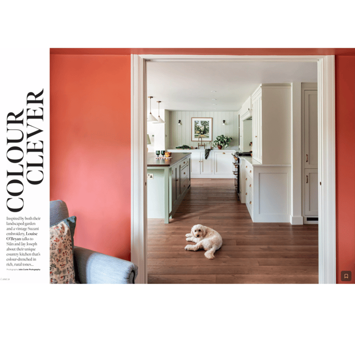 KBB Magazine features Shere Kitchens, Guildford, Surrey