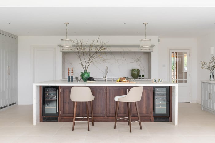 Walnut Kitchen Island