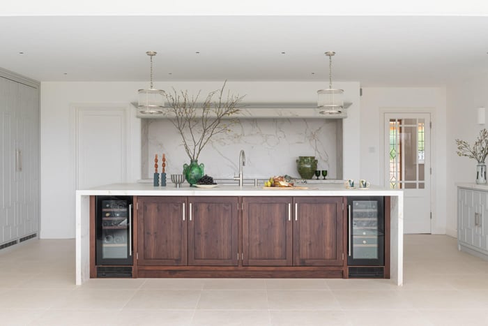 Wood kitchen Island