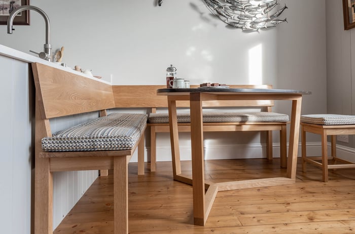 Benches and banquettes - beautiful built-in kitchen seating