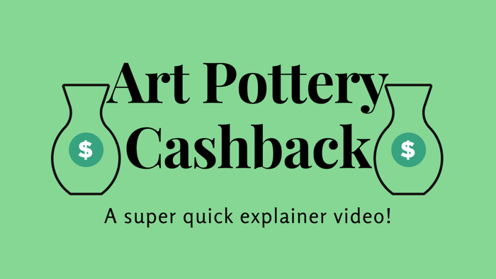 Art Pottery cashback explainer video