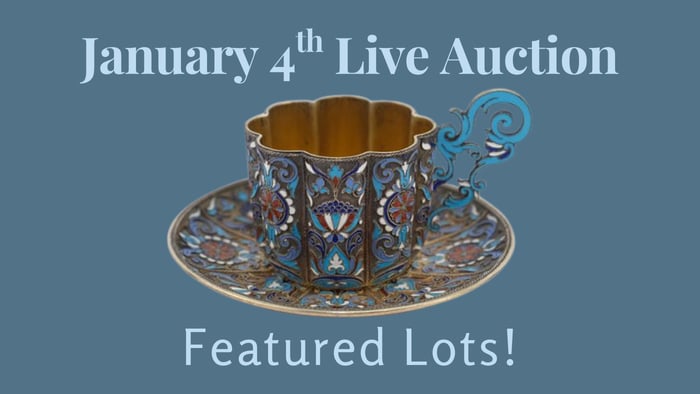 January 4th Live Auction Featured Lots!
