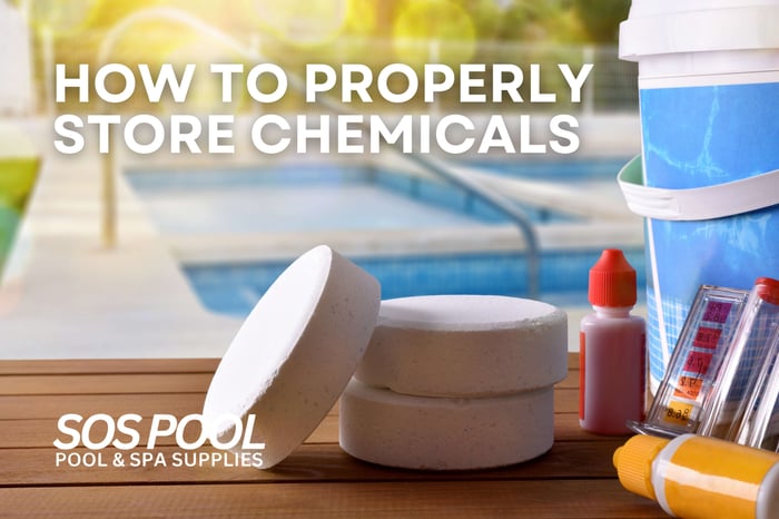 How to Properly Store Pool Chemicals