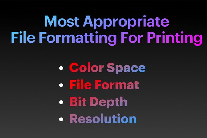 Best File Formatting For Inkjet Printing