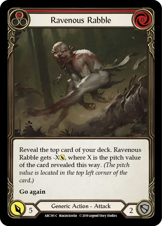 Ravenous Rabble (red)