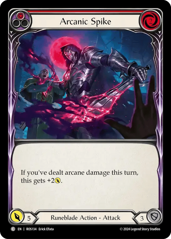 Arcanic Spike (red)