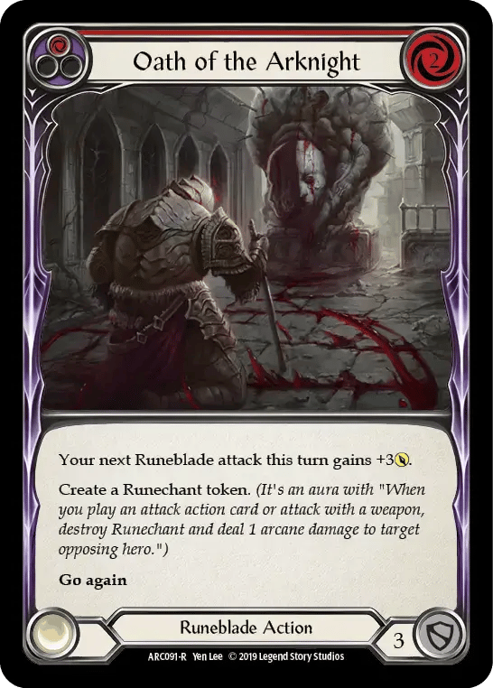 Oath of the Arknight (red)