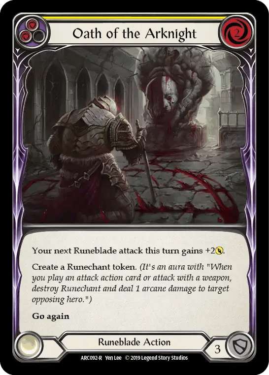 Oath of the Arknight (yellow)