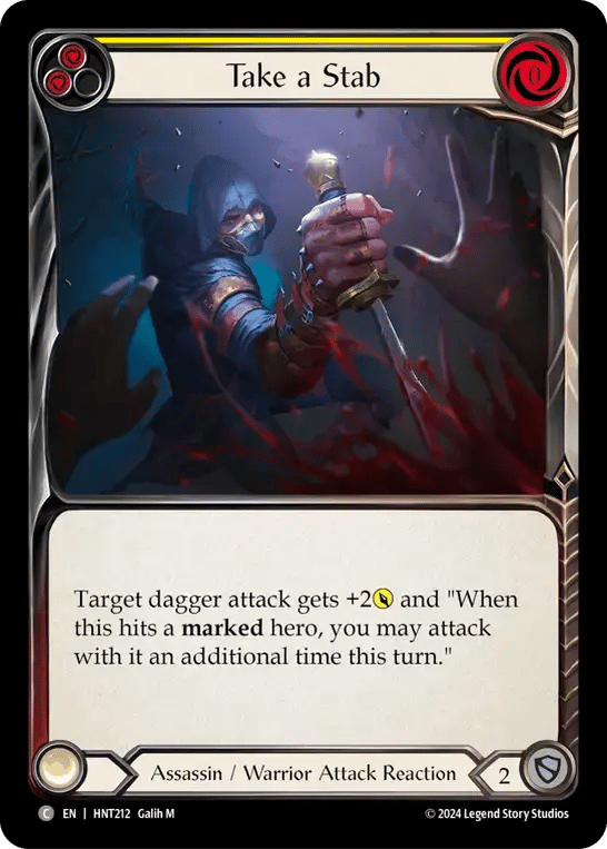 Take a Stab (Yellow)