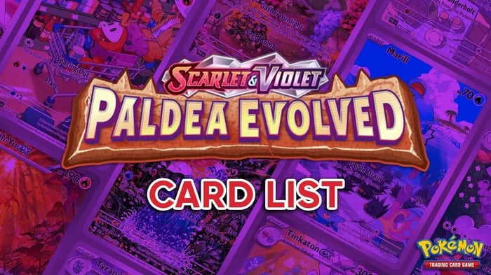Paldea Evolved Card List List - Pokémon TCG