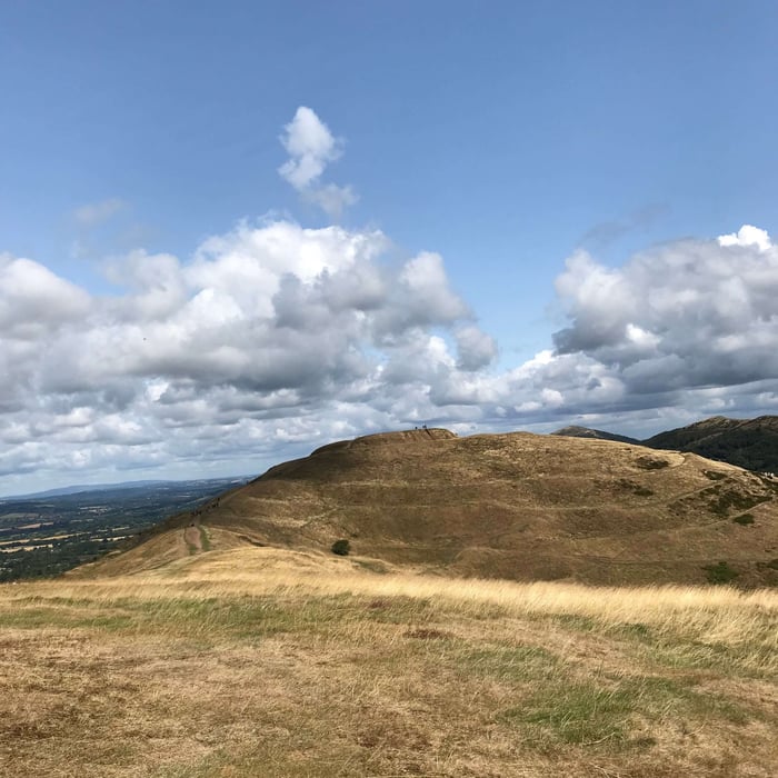 Catching the end of summer by walking the Malvern Hills