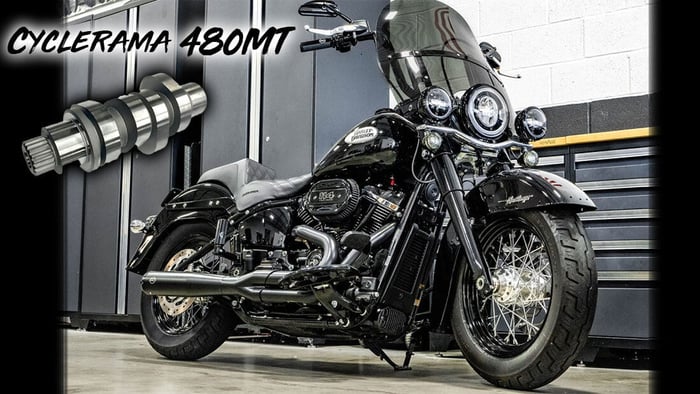 CycleRama CR480mt Cam Install 2021 Softail Heritage