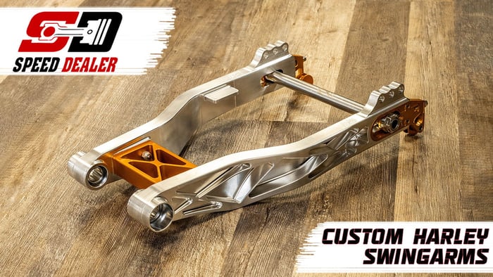 Speed Dealer Swingarm for Performance Harleys