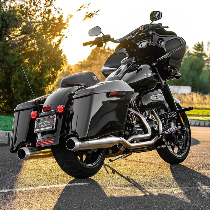 Bassani True-Duals Stainless Exhaust - 2020 Harley Road Glide