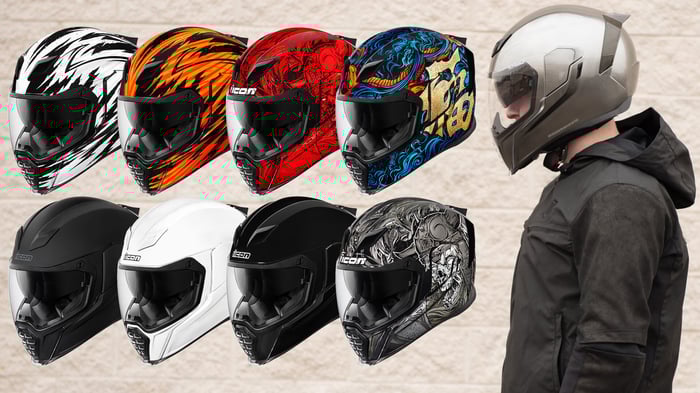 New 2018 Icon Helmet Designs