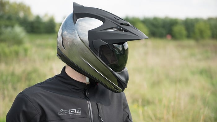 Icon Variant Quicksilver Helmet