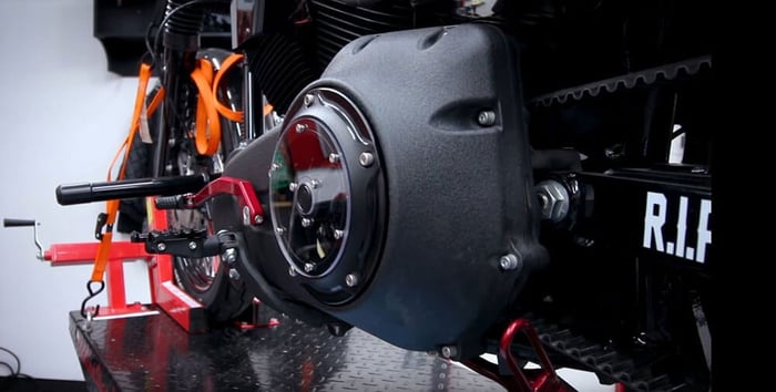 Installing the Roland Sands Clarity Derby Cover + Passenger Pegs on a Dyna