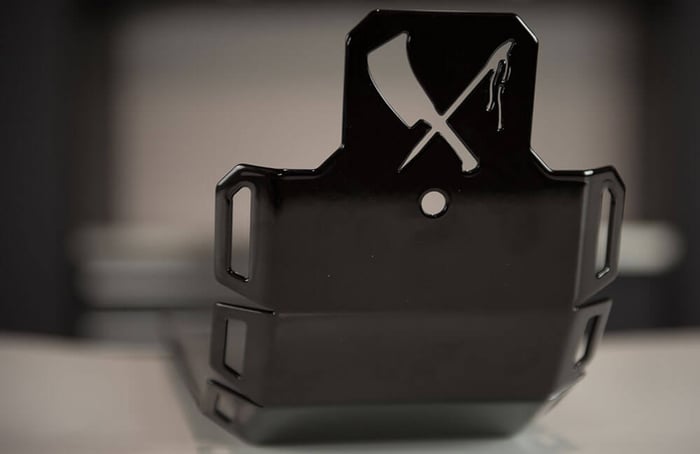 Rusty Butcher Thrasher Skid Plate