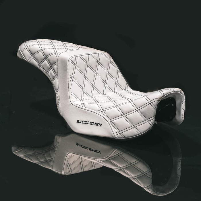 Custom Saddlemen Step-Up Seat Examples - Harley Models
