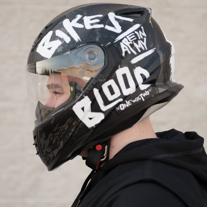 Speed and Strength SS1310 Bikes Are In My Blood Helmets