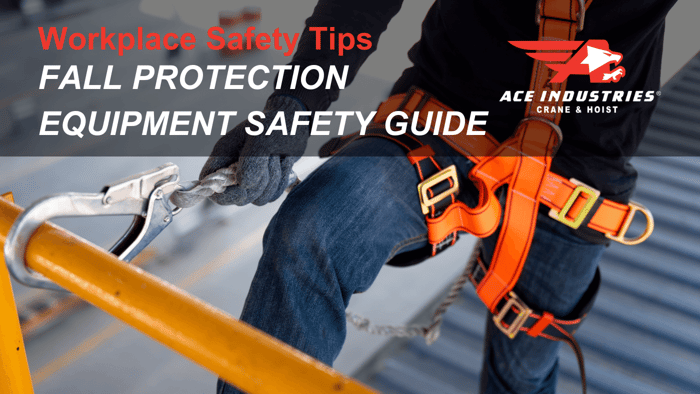 Proper usage of fall protection equipment is vital to workplace safety.