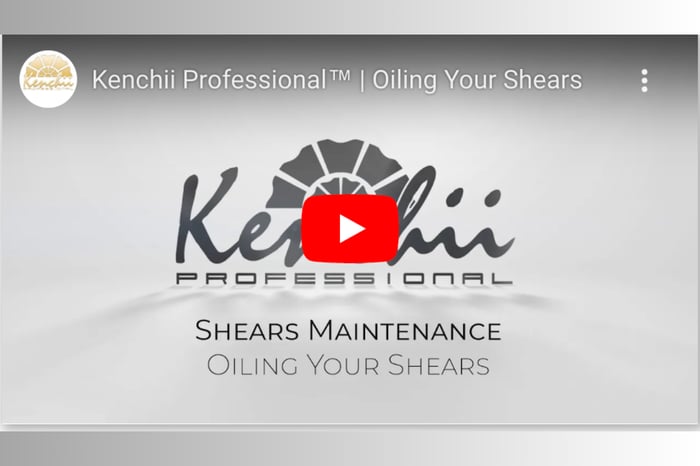 Shear Maintenance: Oiling Your Shears By Sammy Cheema of Kenchii