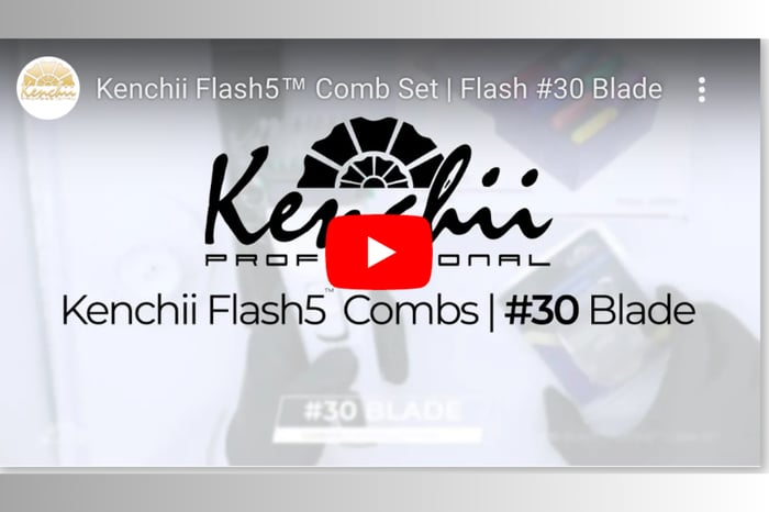 Kenchii Flash5 Combs/ #30 Blade
