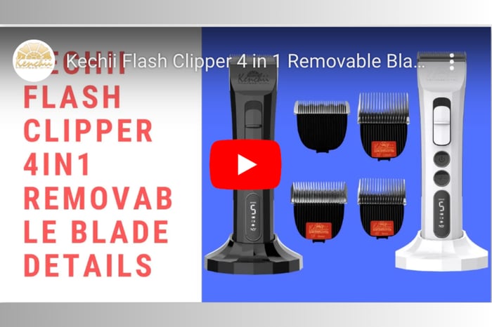 Kenchii Flash Clipper 4-In-1 Removable Blade Details