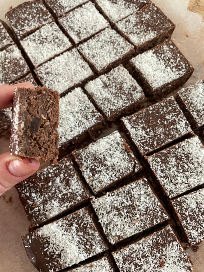 A Wholefood Take on the Classic Women’s Weekly Chocolate Fudge Slice