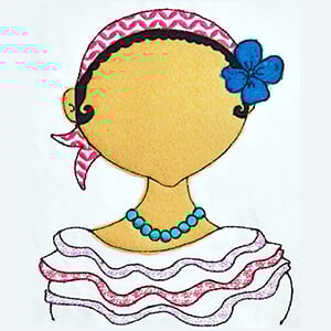 Dominican Doll by Norhilda Alvarez