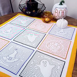 Spooky Halloween Quilt: A DIY Adventure with Ambience Quilting