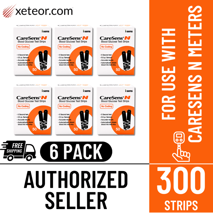 CareSens Test Strips - 6 pack with free shipping